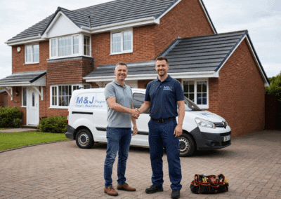 m&j property maintenance hero